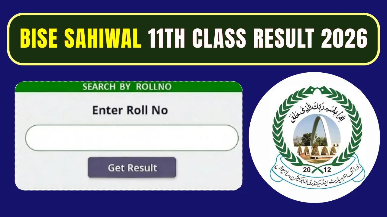 Bise Sahiwal 11th Class Result 2026
